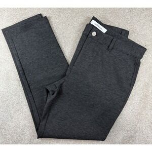 Croft & Barrow Pants Women's Size 16 Stretch Straight Leg Pull-On Gray ~NWOT